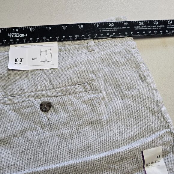 Goodfellow & Co. Linden Shorts Men's 42 Flat Front Hits at Knee 10" Inseam NWT - Picture 12 of 16